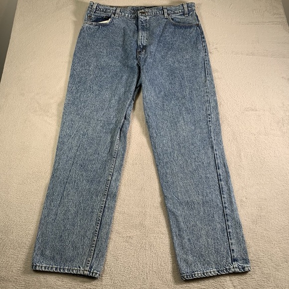 Levi's Other - Vintage Levis 540 Jeans Men 40x32(38x32) USA Made Brown Tab Acid Wash 90s Grunge